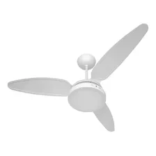 Ventilador De Teto Ponente Wind Light Silent Led Branco 