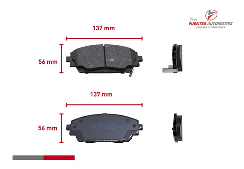 Jgo Balatas Semimetalic Delant Mazda 3 I Sport 2.5 2019 2020 Foto 4