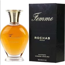 Perfume Rochas Femme 100ml Edt Para Mujer 