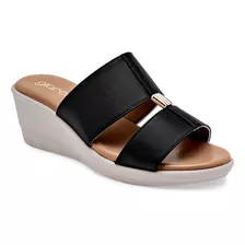 Sandalia Gilardi 4316 Para Mujer Color Negro E8