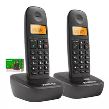 Kit 2 Telefones Sem Fio (1base+1ramal) Intelbras Ts2512 Novo