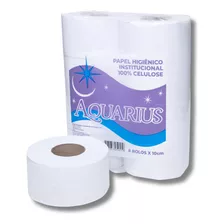 Papel Higiênico Rolão Institucional Celulose - C/ 8 Rolos