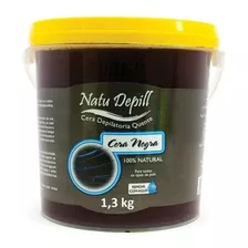 Cera Depilatória Hidrossolúvel Negra Natu Depill 1,3kg