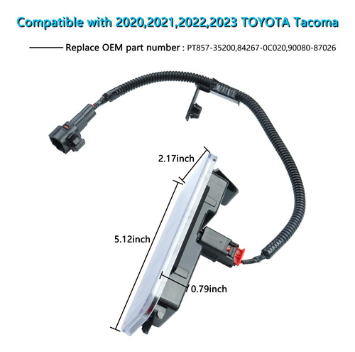 Compatible Con Toyota Tacoma 2020-2023 - Luz Led Para Cama D Foto 2