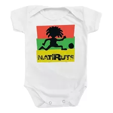 Body Roupa Para Bebê Natiruts Banda Reggae Menino Menina