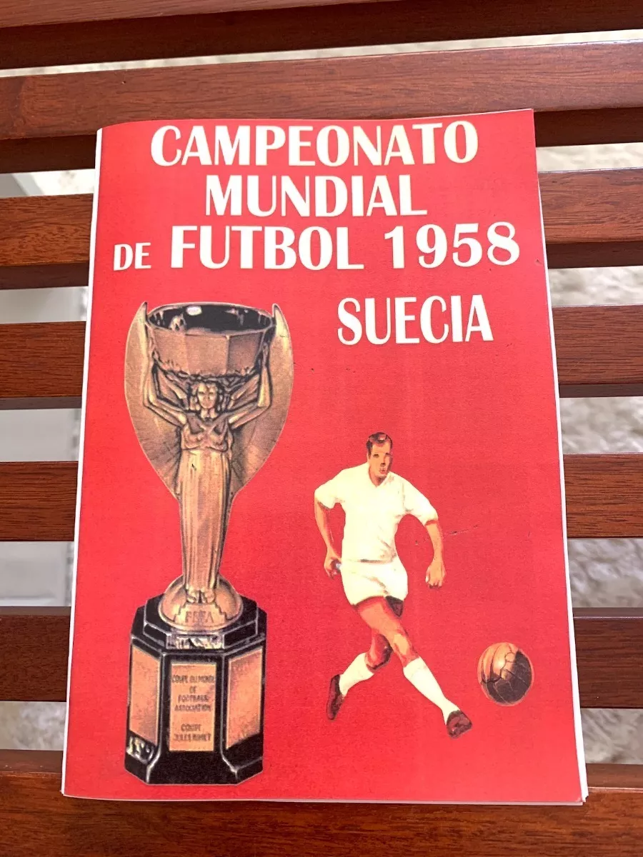 Álbum Figurinhas Copa 1958 Seleção Brasileira Frete Grátis
