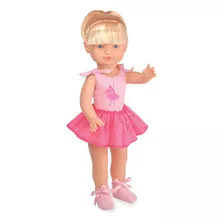 Boneca Menina Belle Bailarina 42cm - Apolo Brinquedos