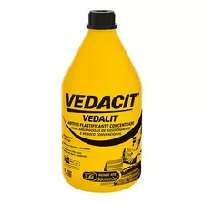 Aditivo Plastificante Vedalit Vedacit 3,6l Reboco Argamassa