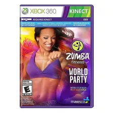 Jogo Kinect Zumba Fitness World Party Xbox 360 (seminovo)