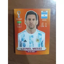 Figurita Messi Mundial Qatar 2022 Panini