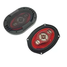 Bocinas 6x9 Premium Mf69 Par 6x9, 4 Vías 400 Watts Máx, 90db