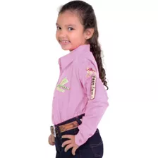 Camisa Infantil Radade Para Passeio Rodeio Andar A Cavalo