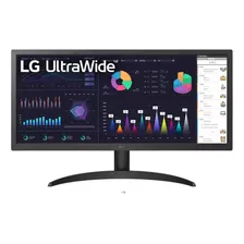 Monitor Gamer LG Ultrawide 26wq500 Lcd 25.7 Negro 100v/240v