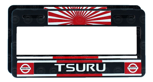 Par Marco Porta Placas Impreso Nissan Tsuru Sentra Versa F1 Foto 8