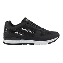 Tenis Casual Goodyear Racing 3794 Jr Negro Original