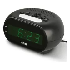 Reloj Digital Despertador Rca Color Negro 110