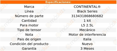 Distribucin + Bomba Agua Xc60 L5 2.5l 15 Black Series Foto 3