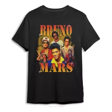 Polera Estampada Bruno Mars - Concierto - Dtf