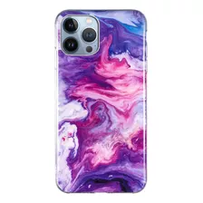 Funda De Mármol De Lujo Para iPhone 14 Pro, Diseño De Piedra