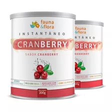 Bebida Instantânea De Cranberry Para Saúde Urinária 200g