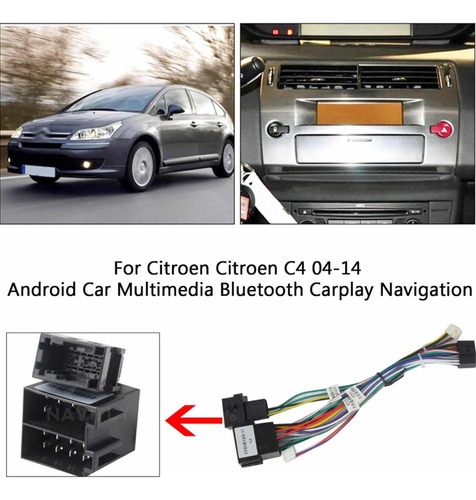 Radio Andorid Carplay 2+32 Citroen C4 2007-2012 Foto 4