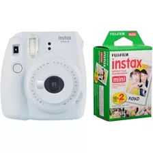 Câmera Instantânea Fuji Instax Mini 9 Branco Gelo + 20 Poses