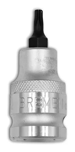 Llave Tubo Punta Torx Bremen T27 X 55mm - Enc 1/2 5614 Dgm