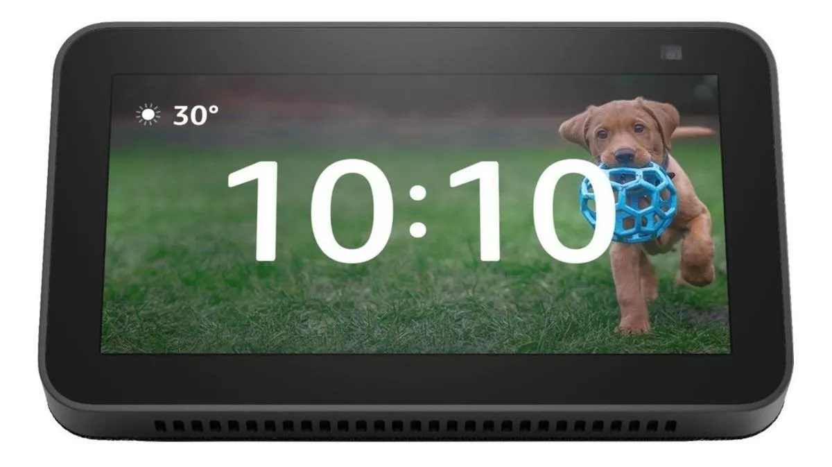 Amazon Echo Show 5 2nd Gen Com Assistente Virtual Alexa, Display Integrado De 5.5  Charcoal 110v/240v