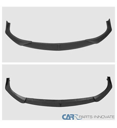 Fit 19-20 Mazda 3 Matte Black Front Bumper Lip Spoiler S Ttx Foto 6