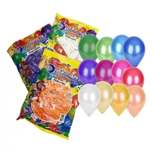 Paquete De Globos Látex Perlados X 50 U Globolandia