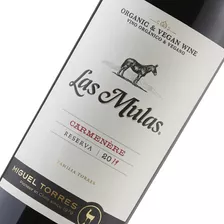 Vino Miguel Torres Chile Las Mulas Carmenere Vegano