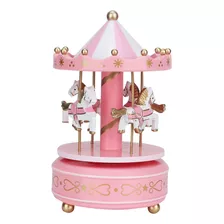 Merry Go Round Music Box Carrusel Regalo Boda De Navidad