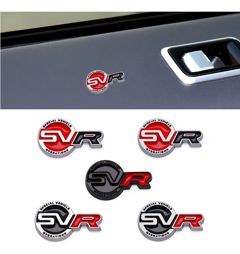 Para Range Rover Sport Evoque Defender 3d Metal Svr Logo Foto 4