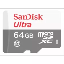 Tarjeta Sandisk Ultra Con Adaptador Sd 64gb Clase 10 Xc 1