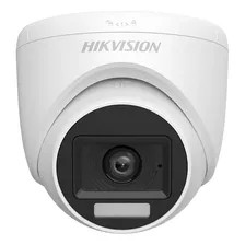 Câmera Dome Hikvision Full Hd 1080p Com Áudio Ir 20mts Luz