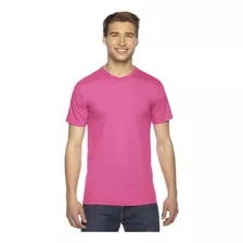 Camiseta Rosa Pink Básica Lisa Tendência Para Verão Em 2024