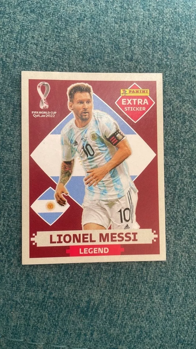 Panini Extra Sticker Lionel Messi Base Busque En Usadas!