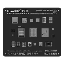 Stencil Qianli 2d Communication Baseband Para iPhone 8/x