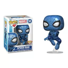 Funko Pop! Make A Wish - Spiderman Azul Metalico Se