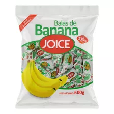 Bala De Banana Joice Pacote 600g