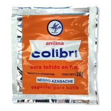 Colibri Anilina Para Teñido En Frio X 20 G Los Colores Color Azul Marino