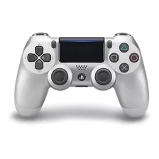 Controle Joystick Sem Fio Sony Playstation Dualshock 4 Ps4 Silver