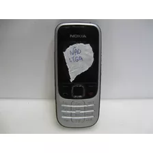 Defeito Celular Nokia 2330c-2b Não Liga Para Peças Ou Reparo