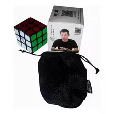 Cubo 3x3 Juego Mental Rubik Ref 394-10 Mo Fang Ge Speed Color De La Estructura Negro