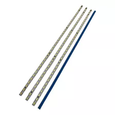 Kit Completo 4 Barras Leds Aoc Le32h057d Novas