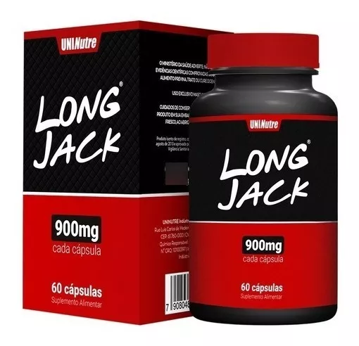 Long Jack 900mg - Ganho De Músculos - Frete Grátis !! Sabor Sem Sabor