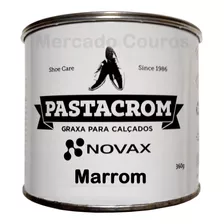 Graxa Para Sapato Pastacrom Profissional Novax Premium 360gr