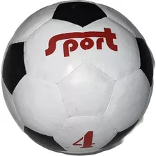 Pelota Papi Futbol Sport N°4 Cuero Natural Futsal 1/2 Pique