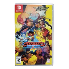 Streets Of Rage 4 Nintendo Switch Físico