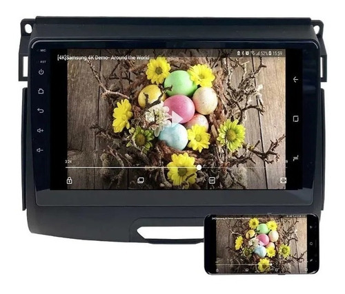 Gps Mapas Pantalla Ford Ranger 2017-2022 Gps Android Radio Foto 6